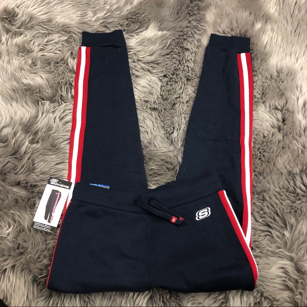 Skechers | Kid’s Navy Jogger Pants | Size L - Picture 2 of 3